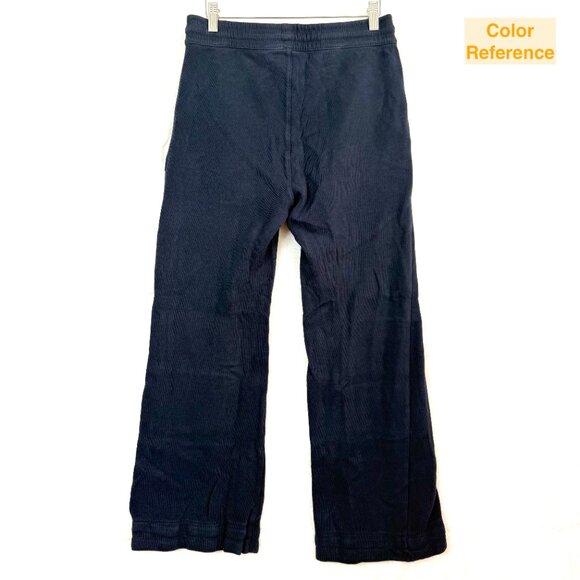 G Star Raw Sweatpants Youth Girls US M Navy Blue Ribbed Adjustable Wide Leg - Picture 3 of 8